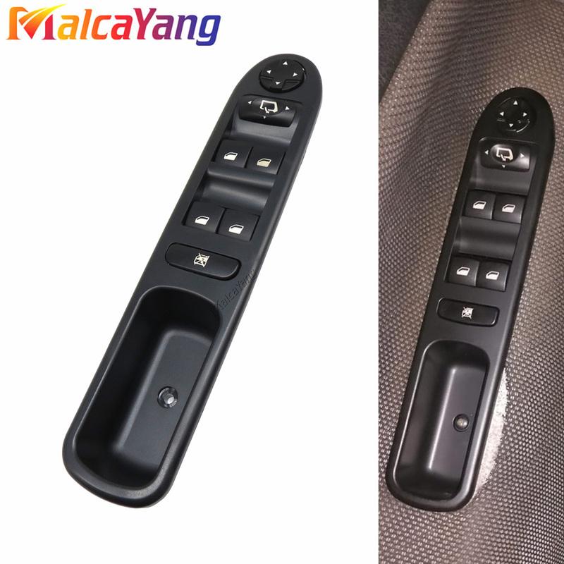 Electric Power Master Window Switch 6490EH 6554QF 6554QG For Peugeot 207 Citroen 6490.EH 6554.QF 6554.QG 2006-2014 96642444XT