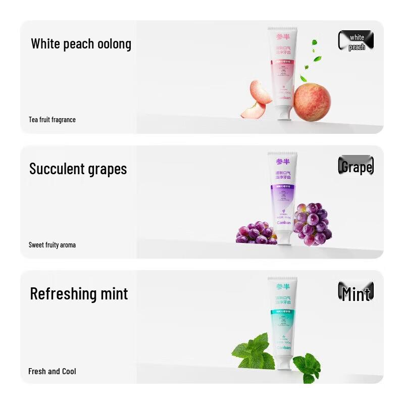 NYSCAPS Refreshing Probiotic Enzyme Whitening Toothpaste