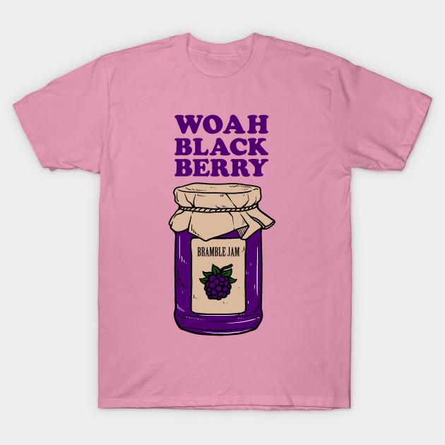 T Shirt Women Woah Black Berry Bramble Jam Harajuku Print Kawaii Tshirt Summer Short Sleeve Female T-Shirt Top Tee