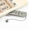 Stainless Steel Cats Bookmarks Chain Bookmarks Pendant Bookmarks Metal Bookmarks Page Divider for Teacher Book Lover