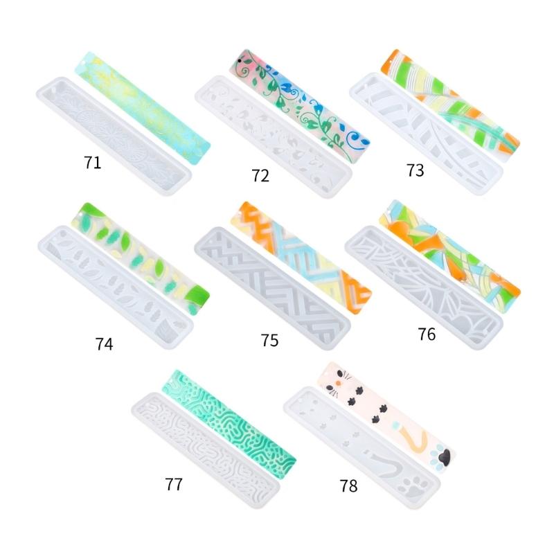 Hochleistungs-Silikonform für realistische rechteckige Designs Zubehör für Bastel- und Kunstprojekte Zubehör