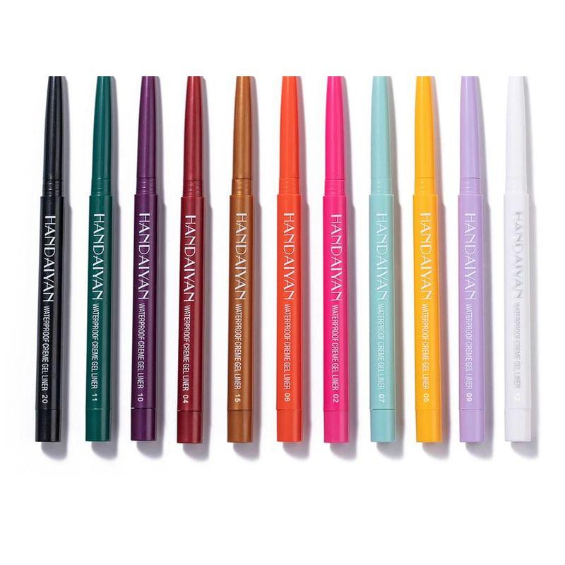 HANDAIYAN - Waterproof Matte Gel Eyeliner - 10 Colors