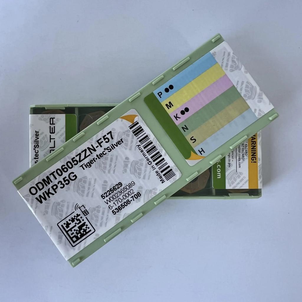 Original / ODMT0605ZZN-F57 WKP35G  / Industrial indexable Carbide Inserts 10 Pcs