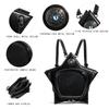 Comic-Con Must-Have Pain Bag Large-Capacity Transparent Window Shoulder Backpack Dual-Purpose Cosplay Accessories Storage