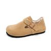 Genuine Leather All-Inclusive Inner Heightening Cowhide Casual Single Shoes, Autumn Cork Sole Boom, Sanxi Men'S And Women'S Boken Shoes