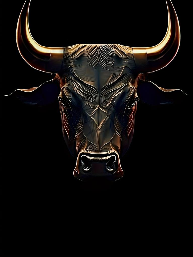 Men'S 3D Print Bull Head Graphic T-Shirt,Round Neck,Short Sleeves,Loose Casual Streetwear,Perfect for Summer.