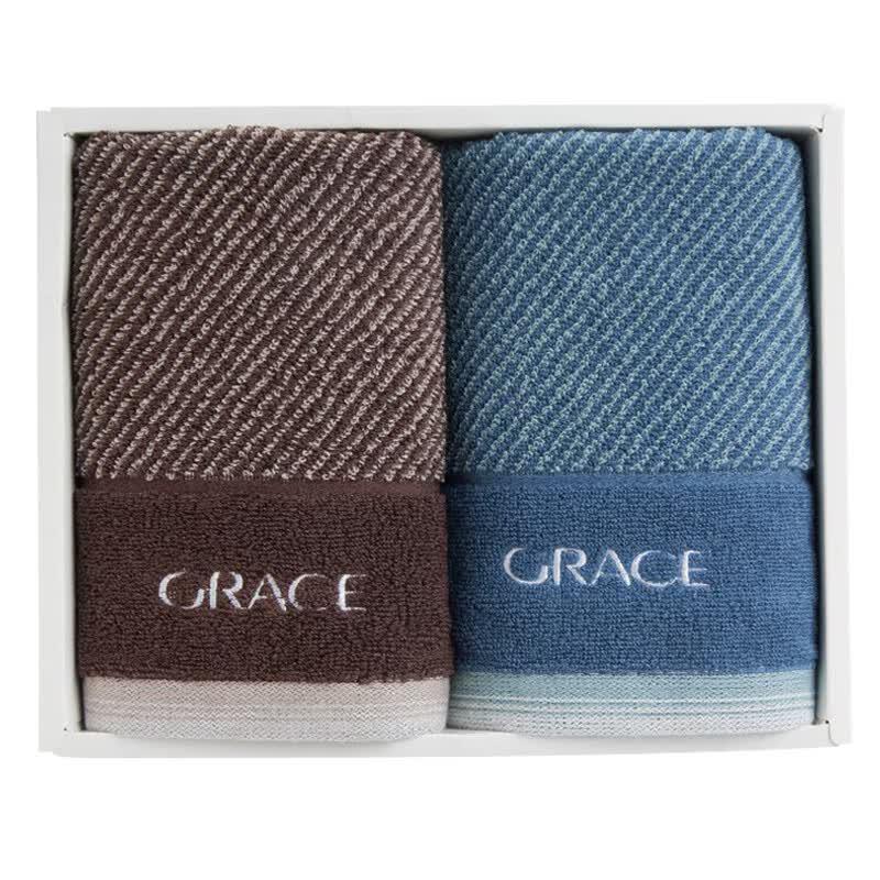 Grace Twill Cotton Towel Gift Box