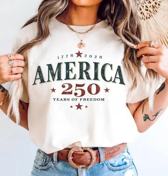USA 250th Anniversary 2026 250 Years of America Patriotic Graphic 4th of July XXXXL