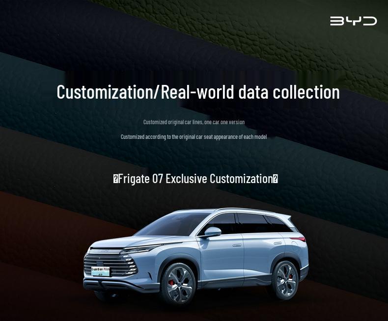 BYD Frigate 07 All-Season Leather Car Seat Cover – Fully Enclosed Universal Fit.