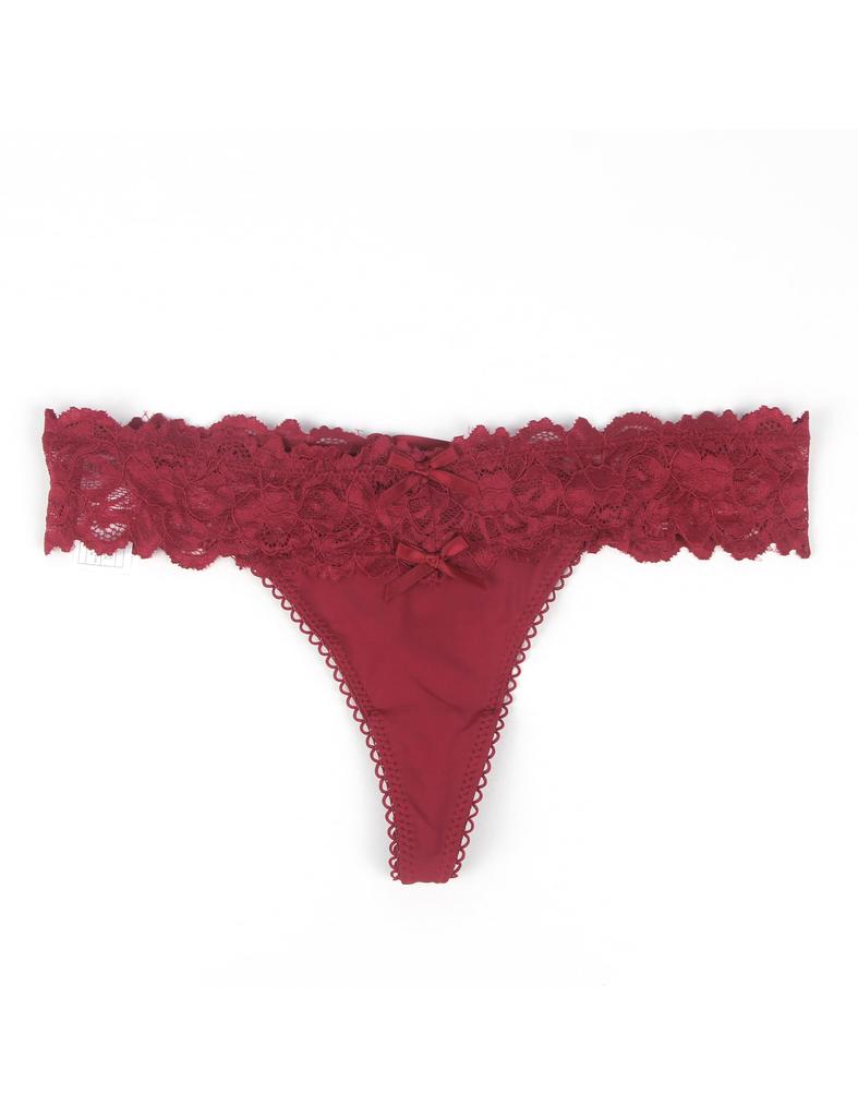 Sexy Panties Cute Lace Ribbon Plus Floral [comeondear] Women's Set, Panties, Size, Skin-Friendly, Stretchy, Soft, Print, Low-Rise Panties,