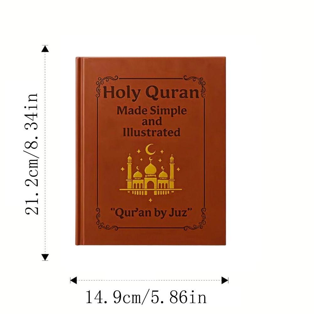 Premium Educational Quran Study Guide Illustrated Study Guide Islamic Holy Quran Simple All 114 Surahs The Quran Journey Adults