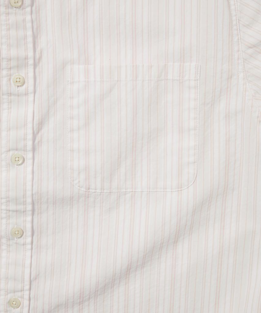 THISISNEVERTHAT Striped S/S Shirt White
