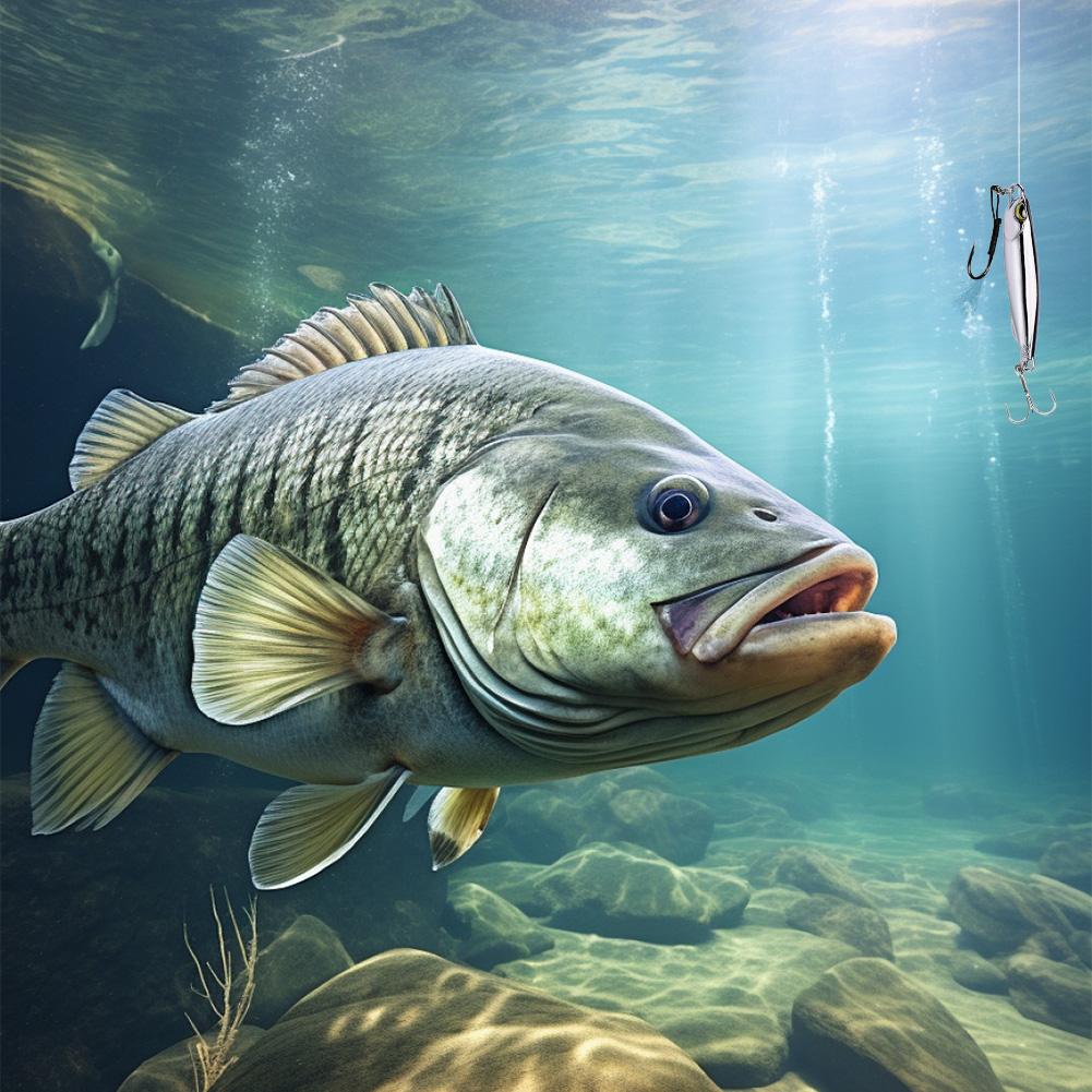 Electroplated Iron Plate Fishing Bait Wobblers Saltwater Jigging Lure for Saltwater Fishing Accessories