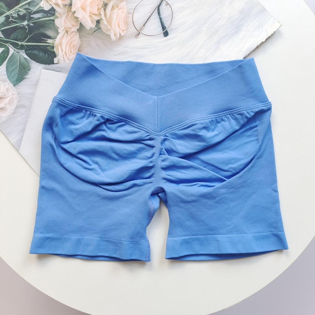 European & American Butt-Lifting V-Waist Breathable Fitness Yoga Shorts