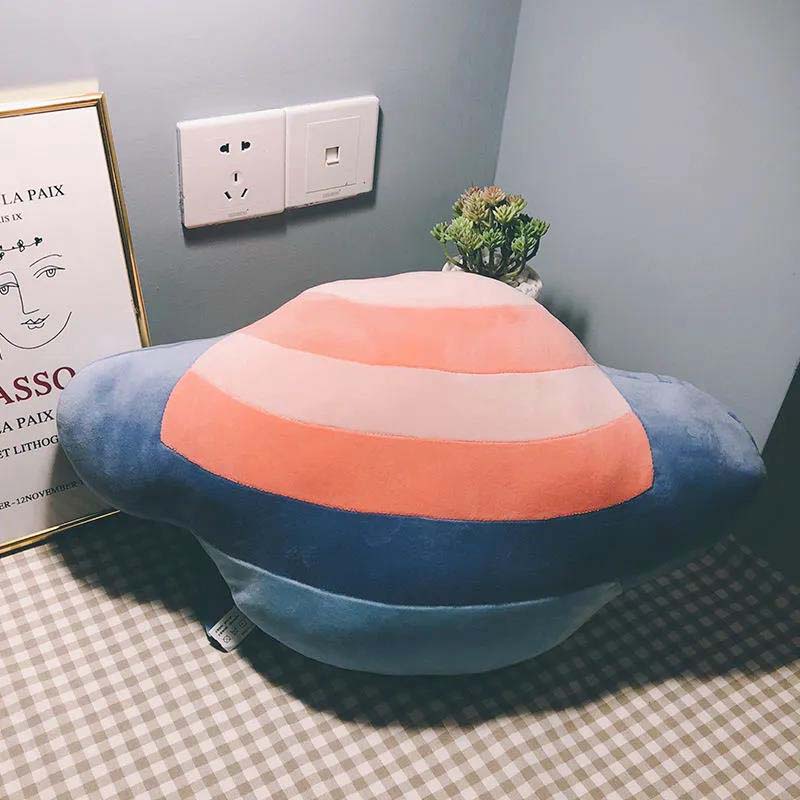 

Плюшевая игрушка в скандинавском стиле, супер мягкая радужная подушка, забавная креативная подушка для офиса, подарок на день рождения 45*45cm
