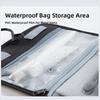 Fashion Waterproof Travel Toiletries Bag Large Capacity Dustproof Folding Storage Bag Multi-layer Cosmetic Bag Travel Use