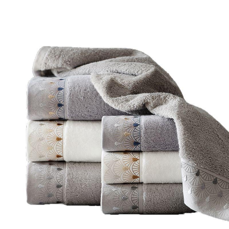 7A Antibakterielles Premium-Badetuch aus langstapeliger A-Klasse-Baumwolle