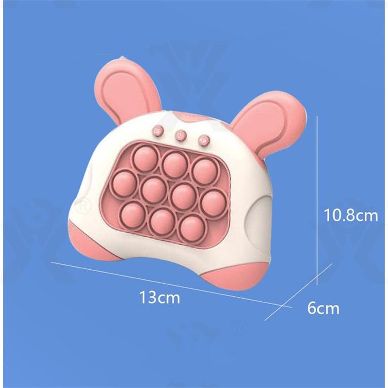 Light Up Pop It Bubble Puzzle Game Machine Quick Push Toys Educational Toys For Children Creative Intellectual Toys