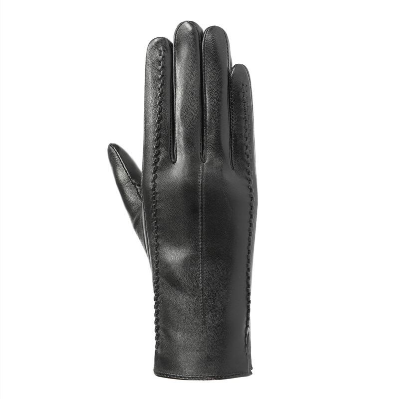 Gants en peau de mouton de haute qualité pour hommes et femmes, gants chauds en peau de mouton pour la conduite, gants en peau de mouton pure, gants d'hiver pour le cyclisme et la moto