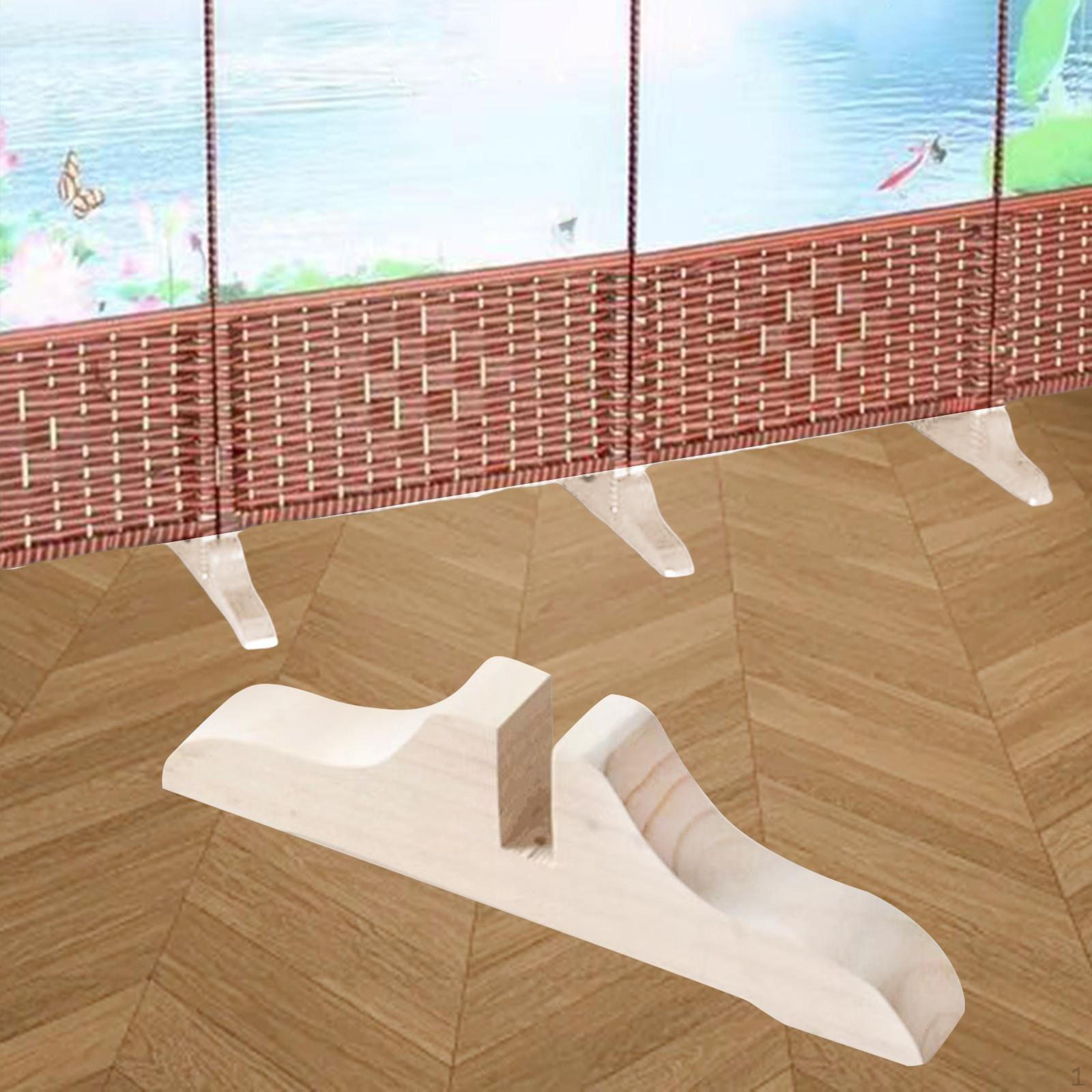 

Складной кронштейн для комнатной перегородки, простая установка для библиотеки и дома Unpainted Wooden