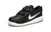 Nike Pico 4 Abrasion Resistant Low top Toddler Shoes Black White Infant And Toddler 454501-023