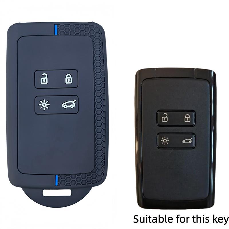 

Silicone Key Case Cover For Dacia Sandero Duster Logan Jogger Renault Austral Kadjar Clio Megane Captur Arkana Koleos Zoe Scenic