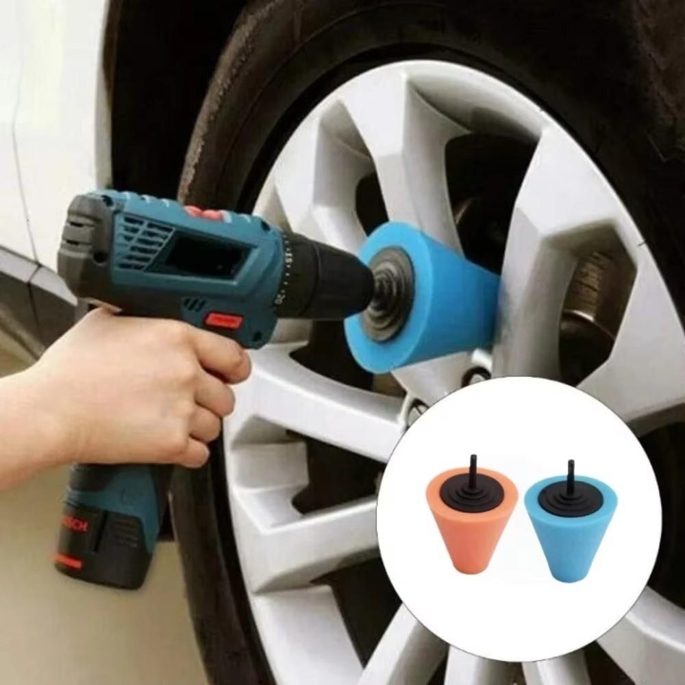 High Speed Car Hub Polishing Pad Drill Attachable Metal Grinding Wheel For Auto Detailing