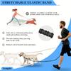 Hand Free Dog Leash for Pet Walking Running Jogging Adjustable Dog Leash Waist Belt Chest Strap Traction Rope Dog Accessories 7