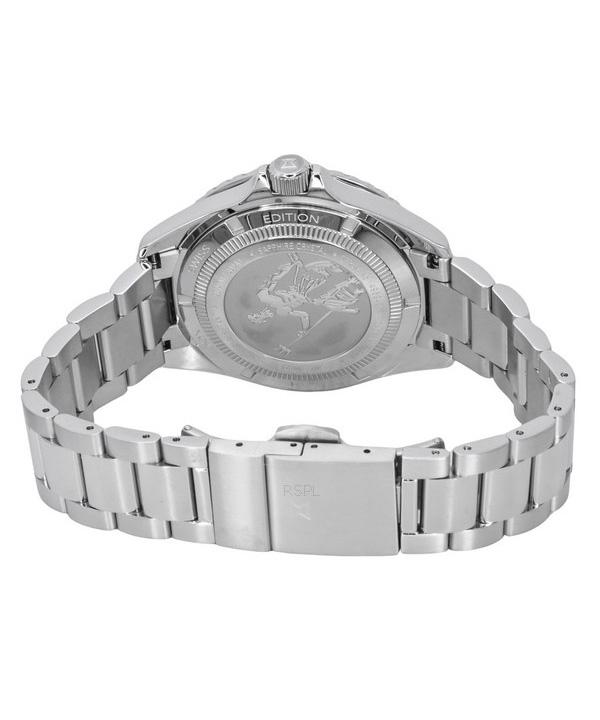 Edox Neptunian Grande Reserve Date Green Dial Automatic Diver's 808013VMVDN 300M Men's Watch