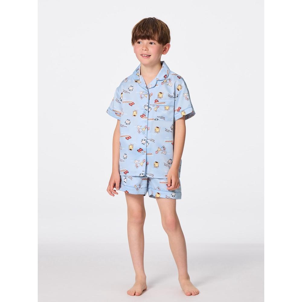 Gu By Uniqlo Kids  Unisex  Satin Pajamas Chiikawa