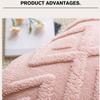 Comfortable Plush Pillowcase, Modern and Simple Home Decoration Pillowcase, Living Room Solid Color Sofa Cushion, Pillow