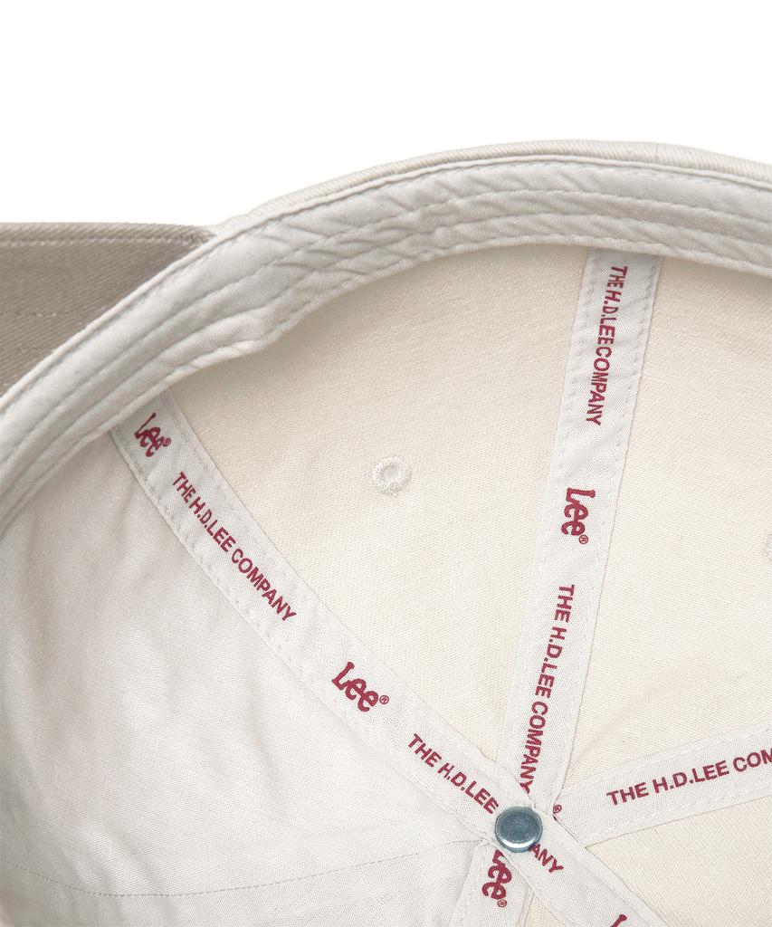 LEE Laurel Embroidery Ball Cap Beige
