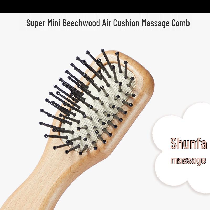MINISO Super Mini Beechwood Airbag Massage Comb
