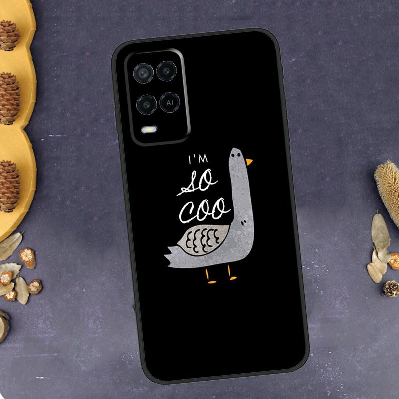 Pigeons Doves Bird Birds Flock Phone Case For Oppo A40 A60 A80 A78 A98 A18 A38 A58 A74 A94 A54 A16 A76 A96 A15 A17 A77 A57S