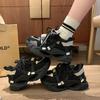Autumn Women Shoes Chunky Sneakers Girl Sport Style Platform Shoes Thick-soled Dad Shoes