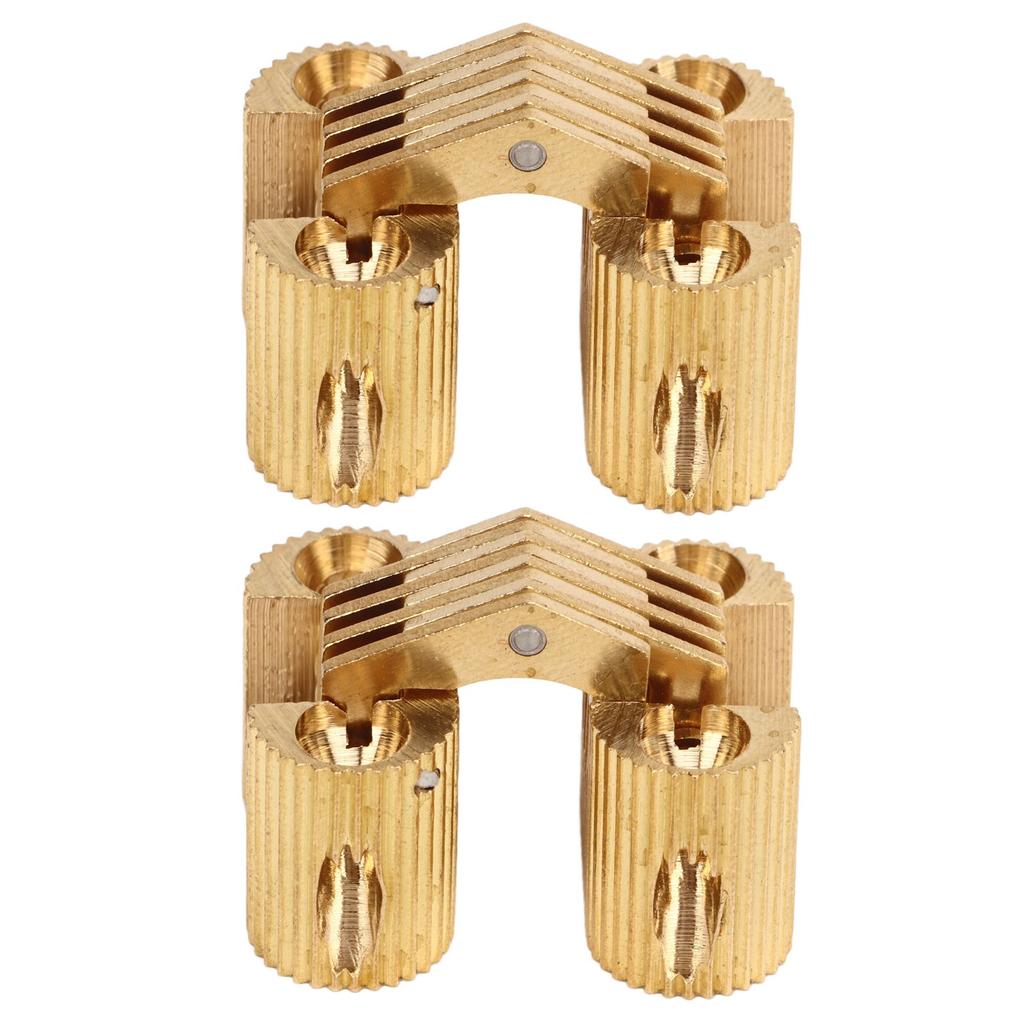 2 STUKS Verborgen Scharnieren 180 Graden Opening Koperen Verborgen Scharnieren voor Kastdeur Cadeaudoos