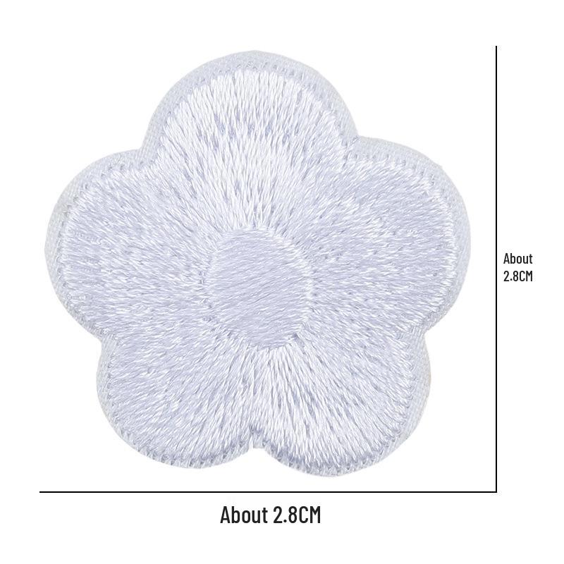 DIY Self-Adhesive Embroidery Patch Stickers for Clothing and Journals
