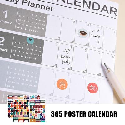 2026 Calendar Wall Monthly Calendar 12 Month Folded 2026 Poster Schedule Organizer for Family Friends Students Teachers Home