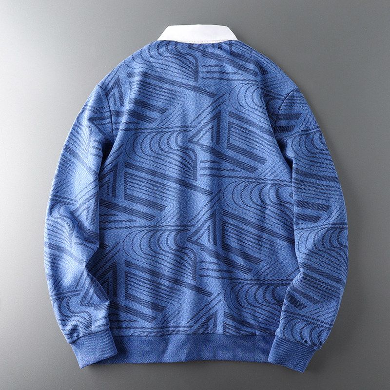 Fake Two-Piece Spring and Autumn Export Shirt Collar
