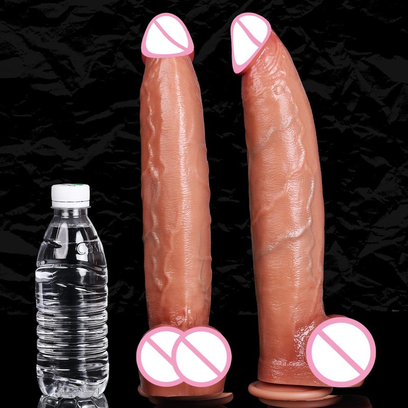 Realistic Dildos Adult Sexy Toys Silicone Layer Penis for Woman Men Vagina Anal Massage Stimulator Dick Sex Toys Adult Supplies