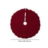 Christmas Tree Skirt Round Ornament Decorative Xmas Tree Skirt Christmas Decoration for Home Bedroom Hotel Holiday Party