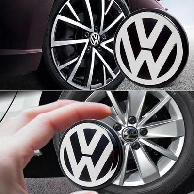 For VW 69/70/75/76mm 4pcs Car Wheel Center Emblem Hub Caps Cover for Volkswagen VW GTI Jetta Tiguan Golf POLO Passat B5 B6 SCIROCCO