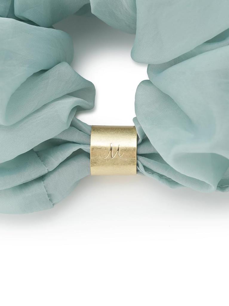 Mira Owen Organza Metal Point Scrunchie 09WGG254574 MNT Free Size Women's