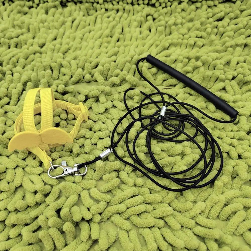 Papagei Vogel Fliegendes Zugseil Verstellbare ultraleichte Geschirrleine mit bequemem Griff