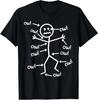 Ow Ow Ow Funny Scream Character Graphic Tee Unisex T-Shirt