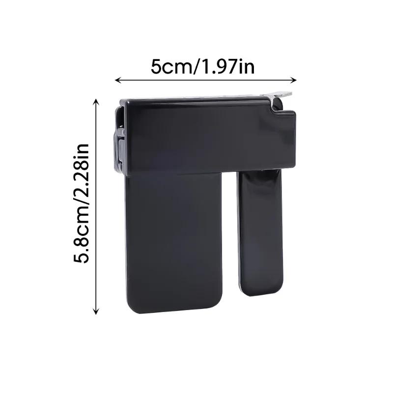 Faul Anziehen Hosenbund Verstellbare Schnalle Taillenschnalle Clip Unisex Faltbarer Elastischer Gürtelclip Bekleidung Nähzubehör Teile