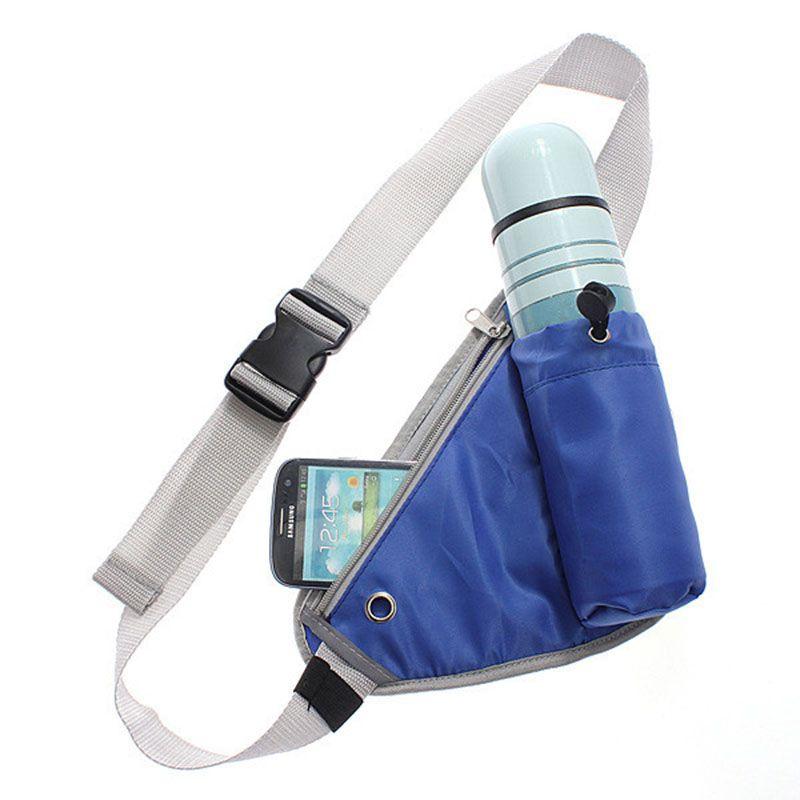 Stylish Cycling Belt Waist Bum Bag With Water Bottle Holder For Outdoor Adventures