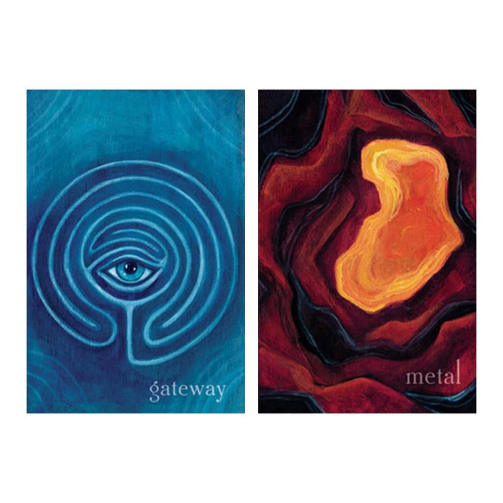 Kancharo Oracle Cards 42 Pieces Tarot Fortune Telling Spirits Japanese Oracle Card Basic Instruction Manual Pouch Included [Liminal Oracle] & (Genuine