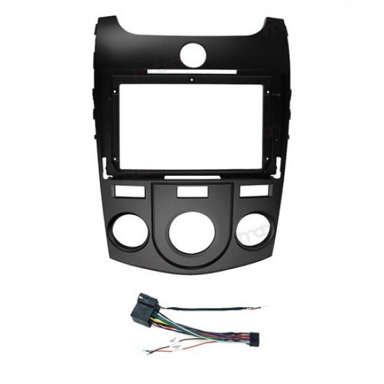 9''Auto Radio Stereo Frame Fascia Panel for KIA Forte(MT) Cerato 2008~2013