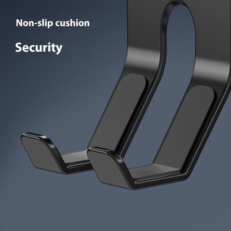 2pcs Under Desk Storage Rack for Game Controller Adhesive Game Handle Hanger Hanging Bracket Holder Gamepad Holder